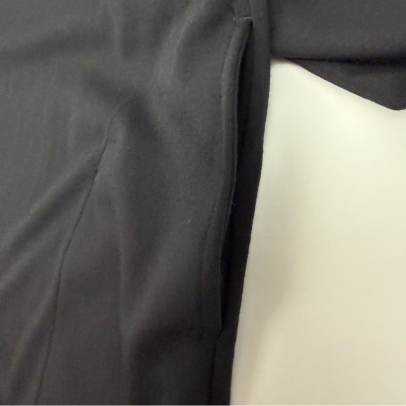 Wool& Rowena Swing Dress Merino Wool Black - Picture 7 of 10